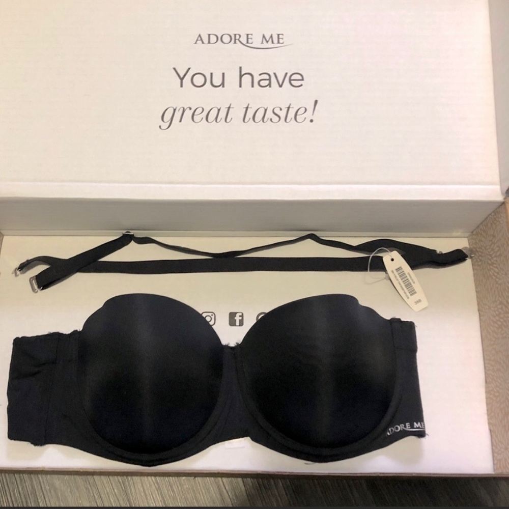 Adore Me strapless bra 34D